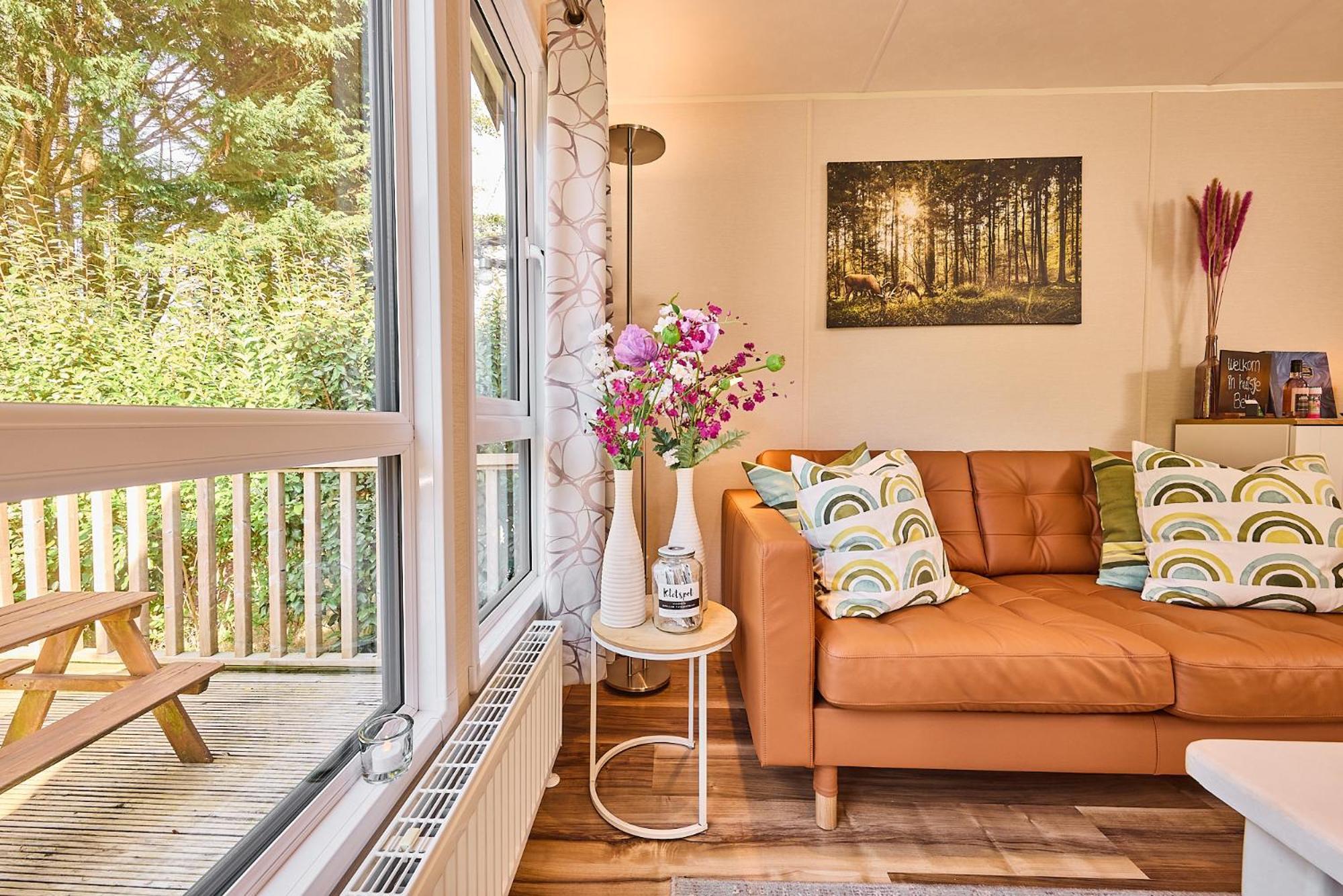 Chalet Huisje Bella Op De Veluwe Max 2 Volwassene 비크버겐 외부 사진