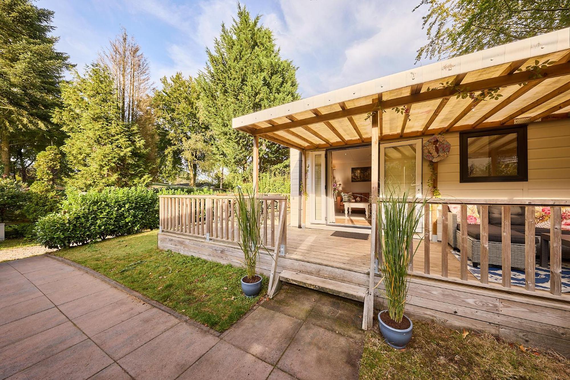 Chalet Huisje Bella Op De Veluwe Max 2 Volwassene 비크버겐 외부 사진