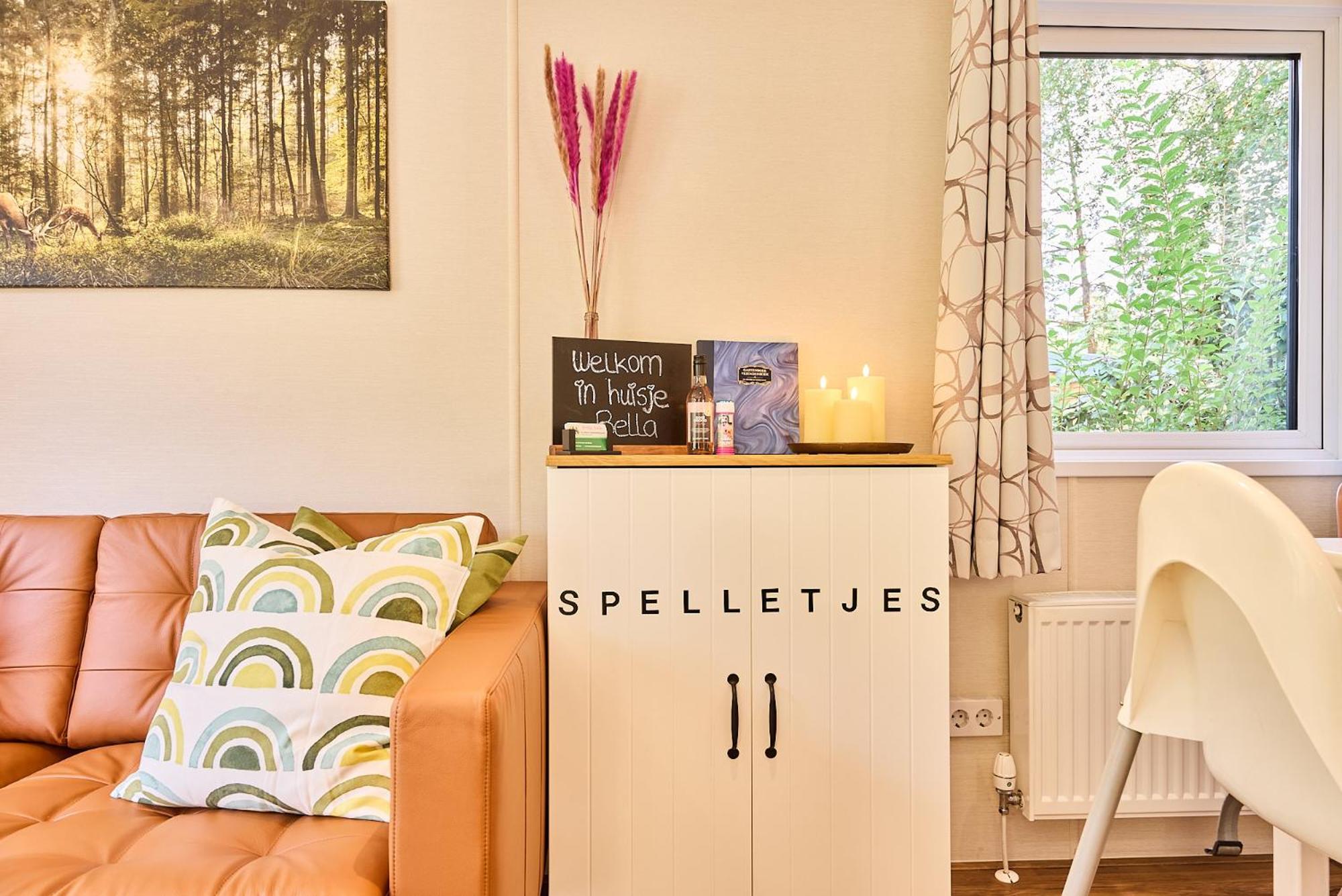 Chalet Huisje Bella Op De Veluwe Max 2 Volwassene 비크버겐 외부 사진