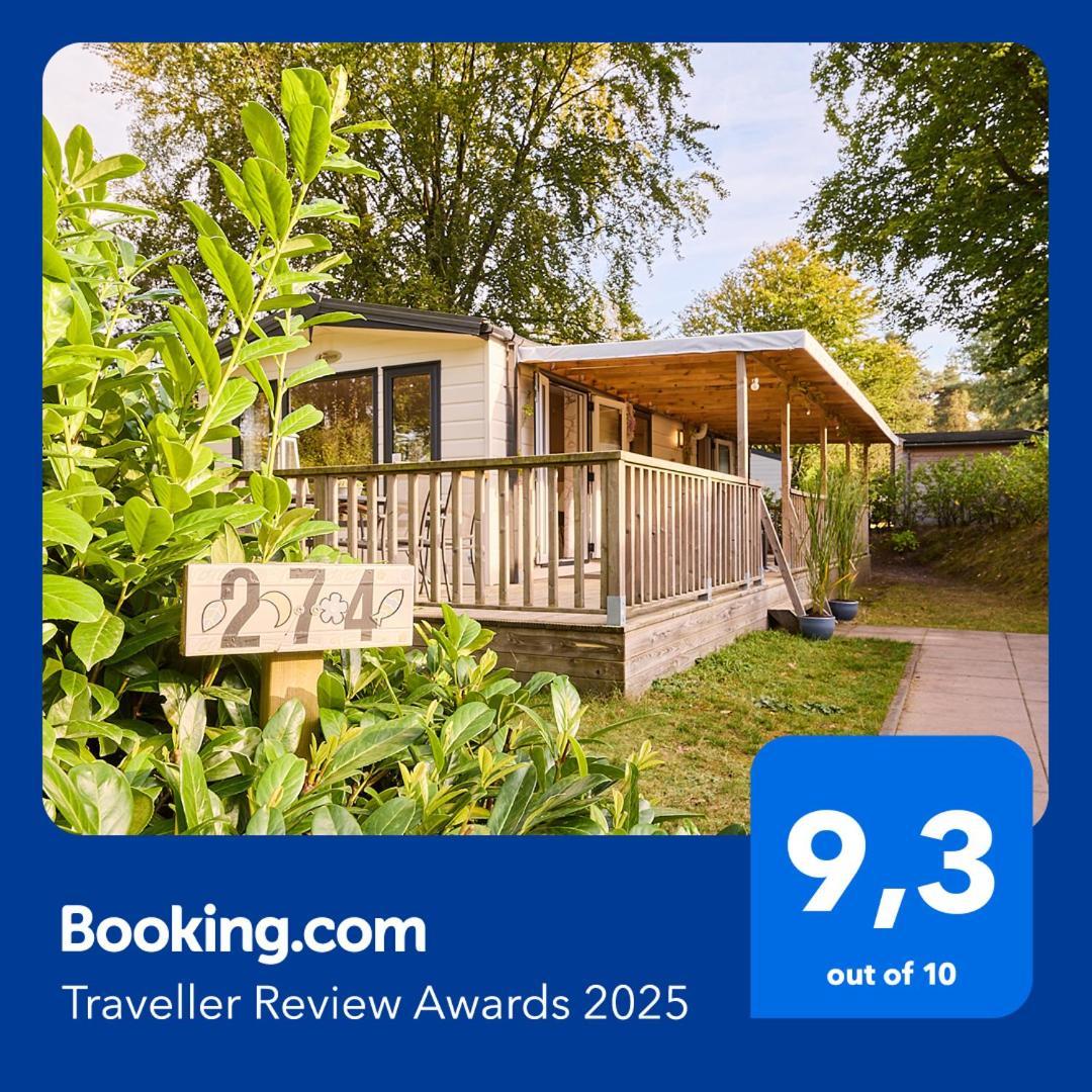 Chalet Huisje Bella Op De Veluwe Max 2 Volwassene 비크버겐 외부 사진